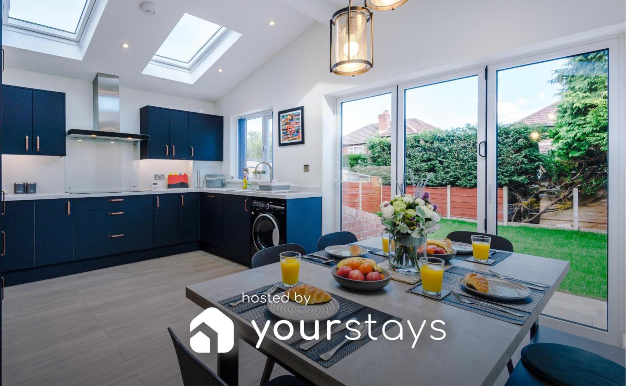 Sandileigh House By Yourstays - Luxurious 3 Bedroom House In Altrincham Exterior photo